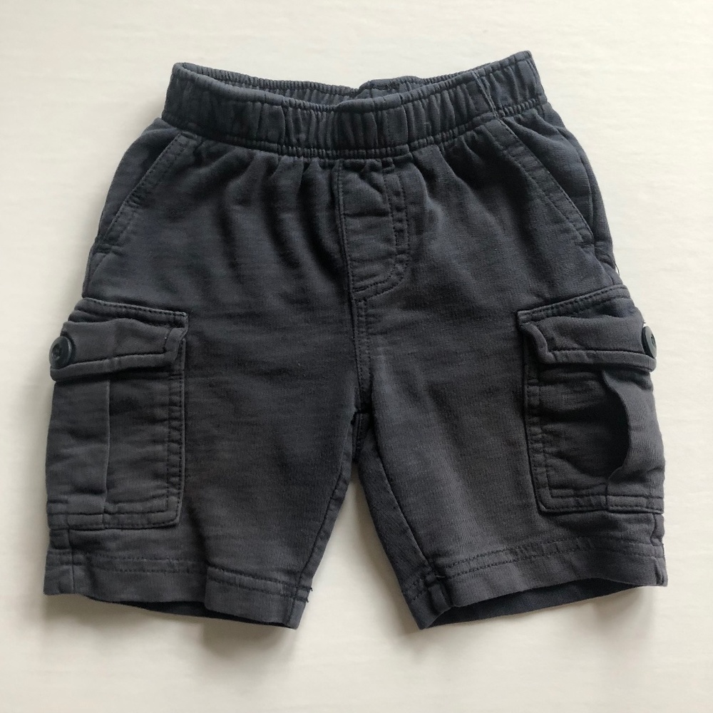 Tea Collection Heritage Blue French Terry Cargo Shorts
